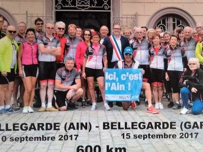 Raid Cyclo : Bellegarde (01) / Bellegarde (30) - Septembre 2017